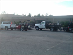 Some of JDK's New England Sealcoating Service Fleet
