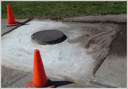 sewer repair, nh sewer cover repair