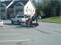 Driveway Crack sealing