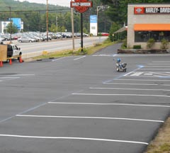 Paving, Crackfilling, Sealcoating and Striping