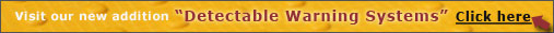 Visit our detectable warning systems